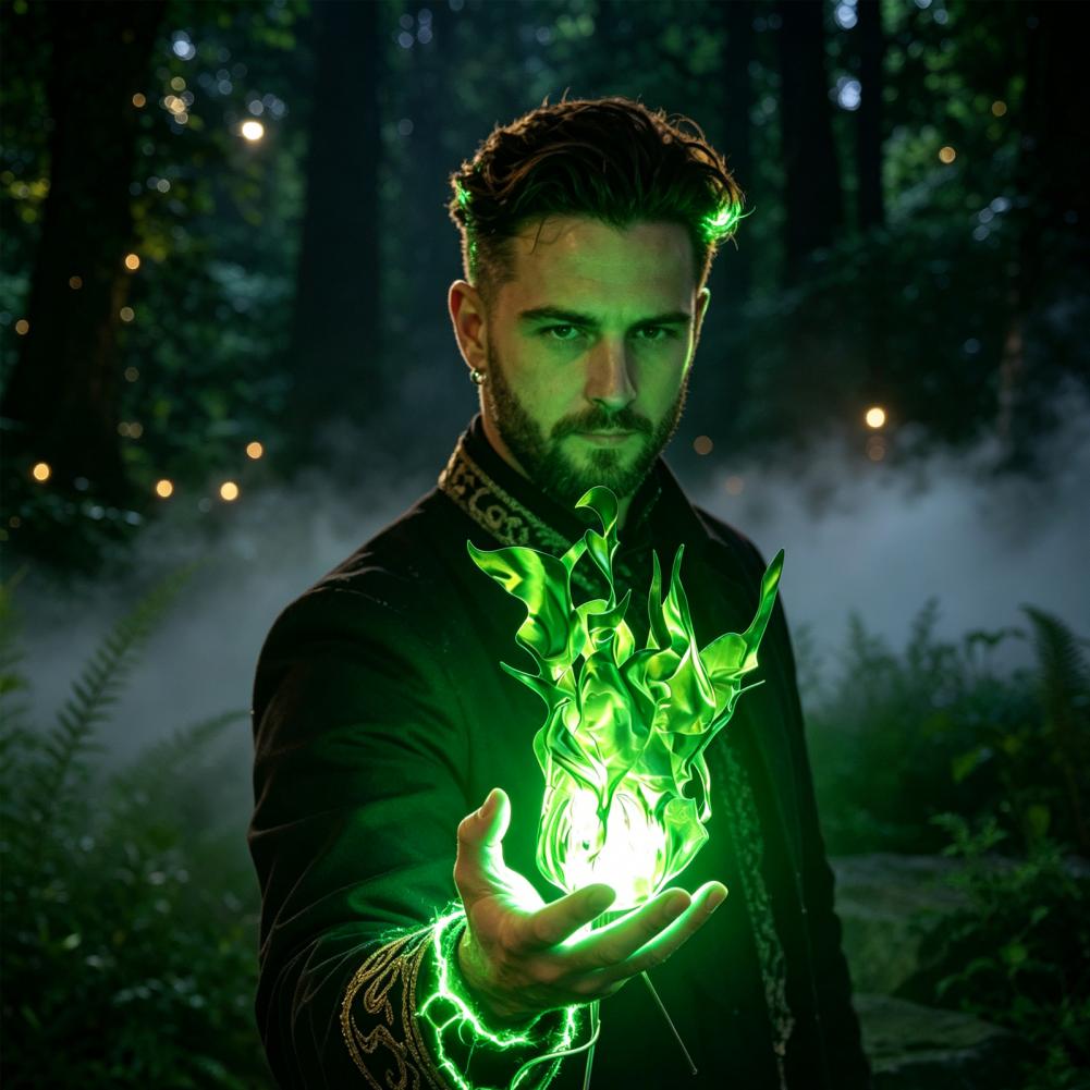 Cosplay Fireball Prop - Имитация пламени: портативный реквизит для косплея,
