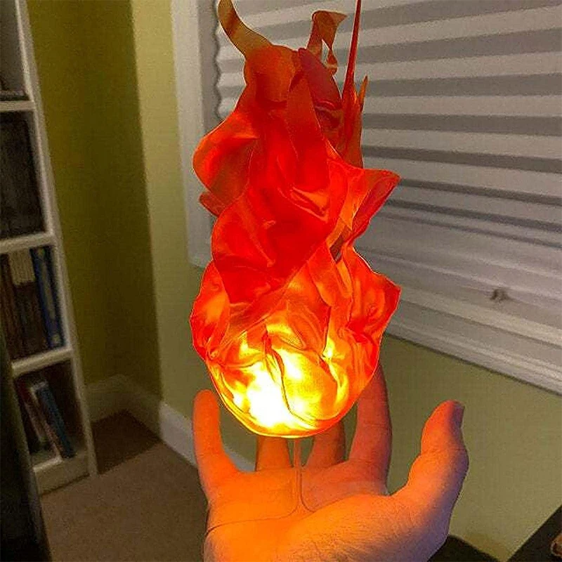 Cosplay Fireball Prop - Новый светящийся плавающий огненный шар для
