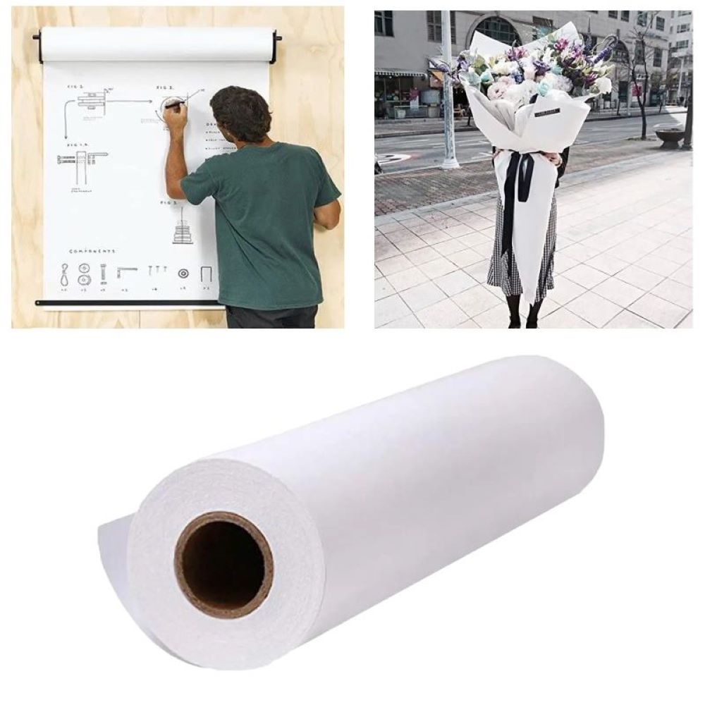 Craft Foam Roll - Рулон белой/черной/коричневой крафт-бумаги для свадебной вечеринки,