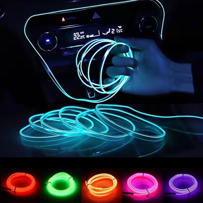 Led El Wire - 10 м/3 м/5 м неоновые светодиодные
