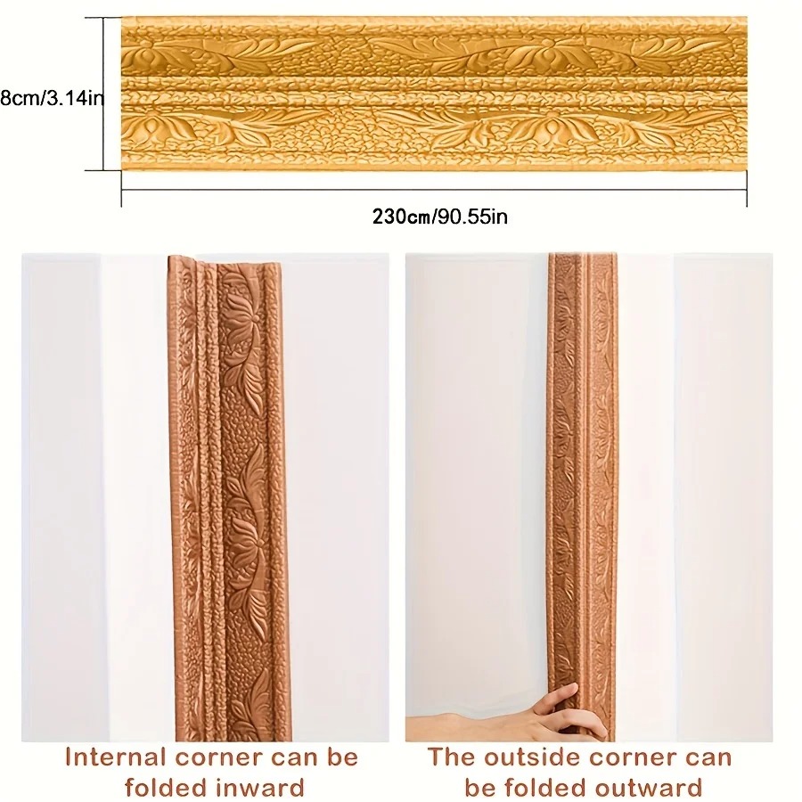 Craft Foam Roll - 230 см пенопластовые наклейки на края