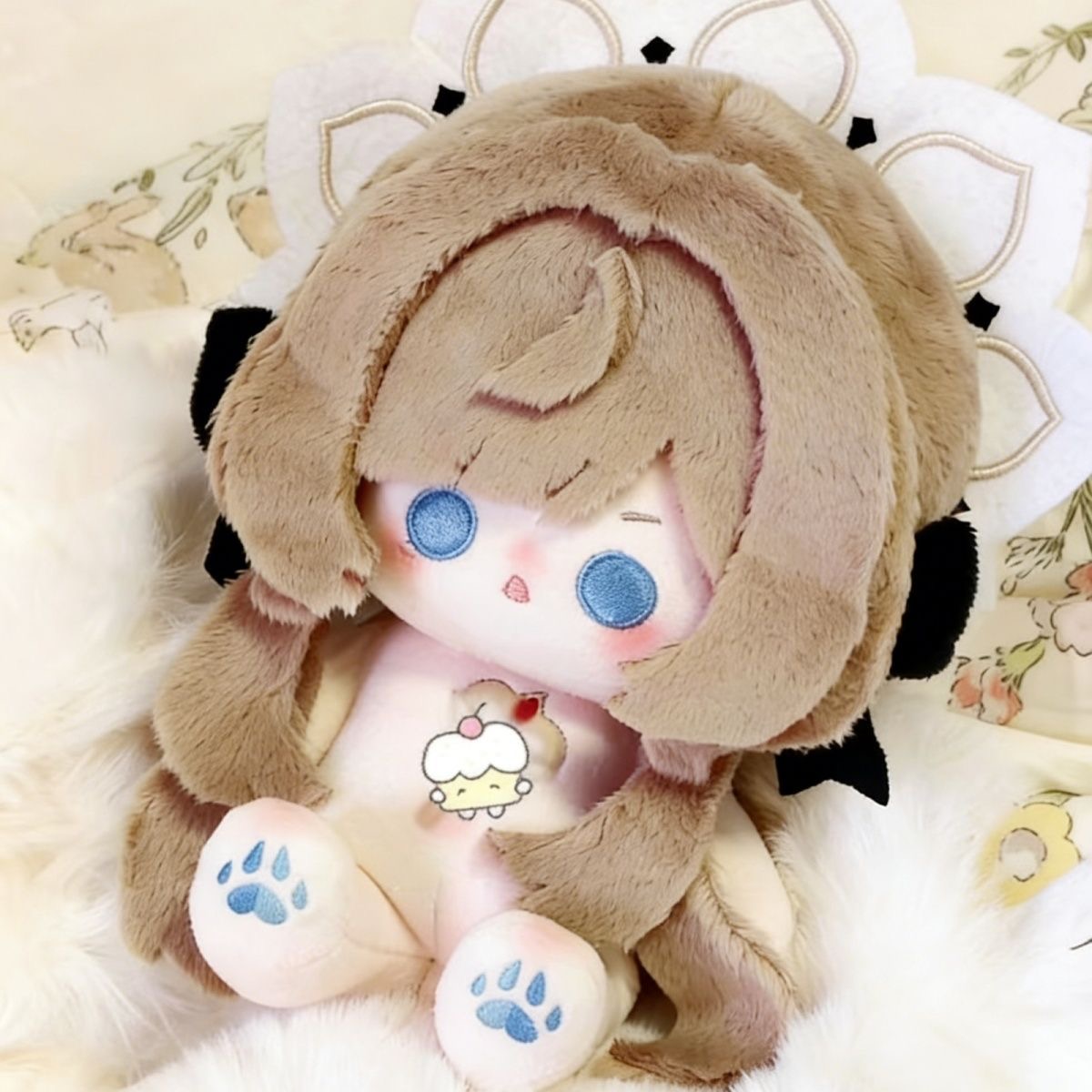 Cosplay Plushie Prop - 20-сантиметровая плюшевая игрушка-кукла Геншин Импакт Сандроне,