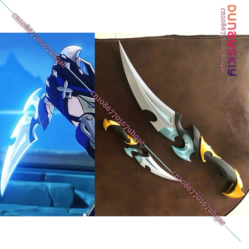 Cosplay Prop 3D Print Settings - SAIKOU%Genshin Impact Лохен: 3D-печатная копия кинжала,