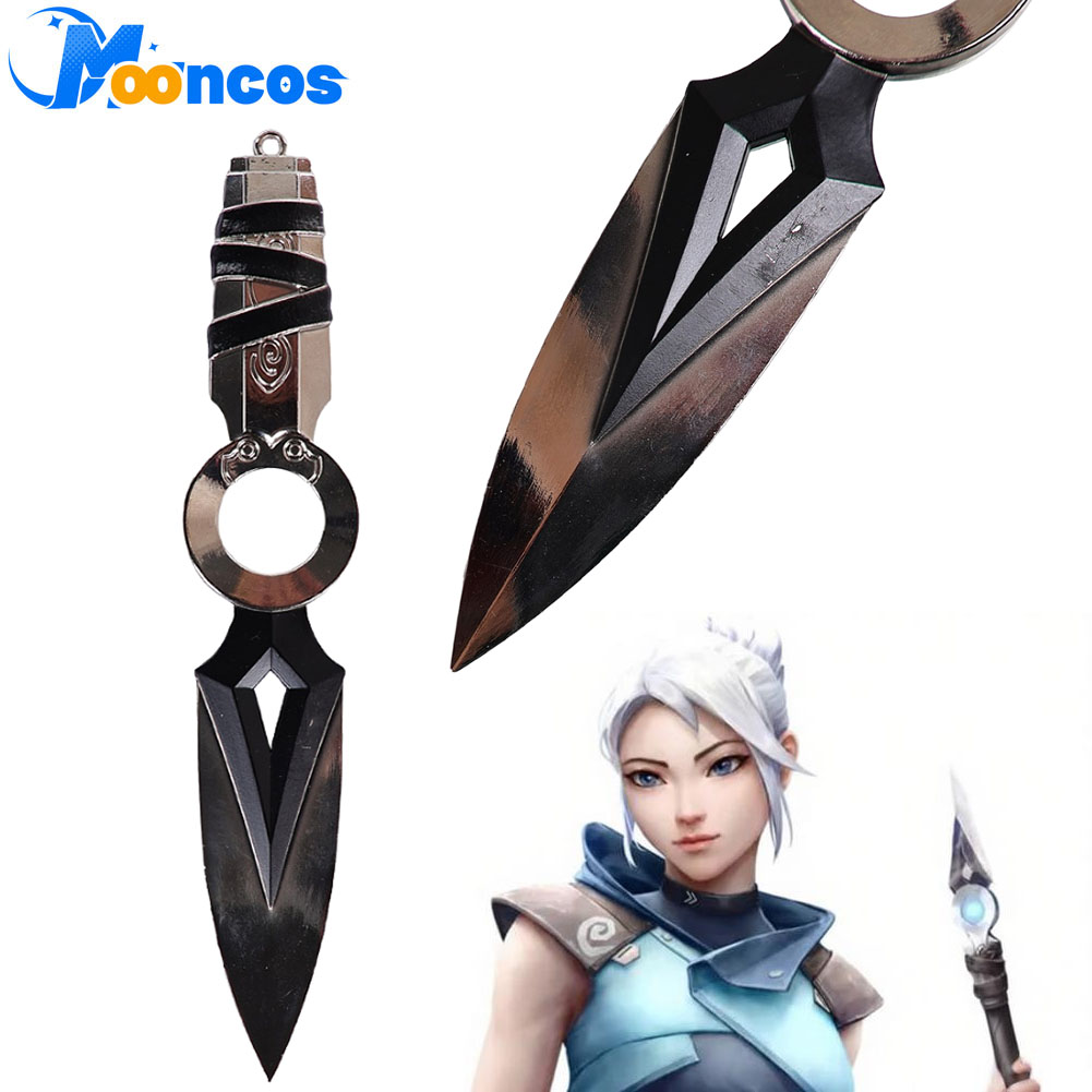 Cosplay Prop Dagger - Косплей-реквизит Jetty: Кунай из цинкового сплава