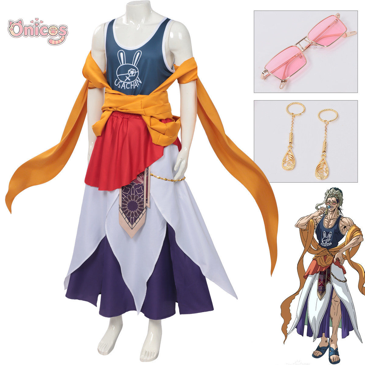 Костюм для косплея Будды из Re – обзор и цена Anime Cosplay Prop