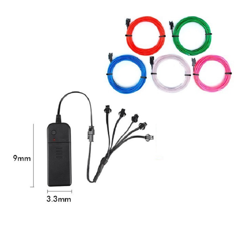 5 в 1 светящийся провод, свето – обзор и цена Led El Wire