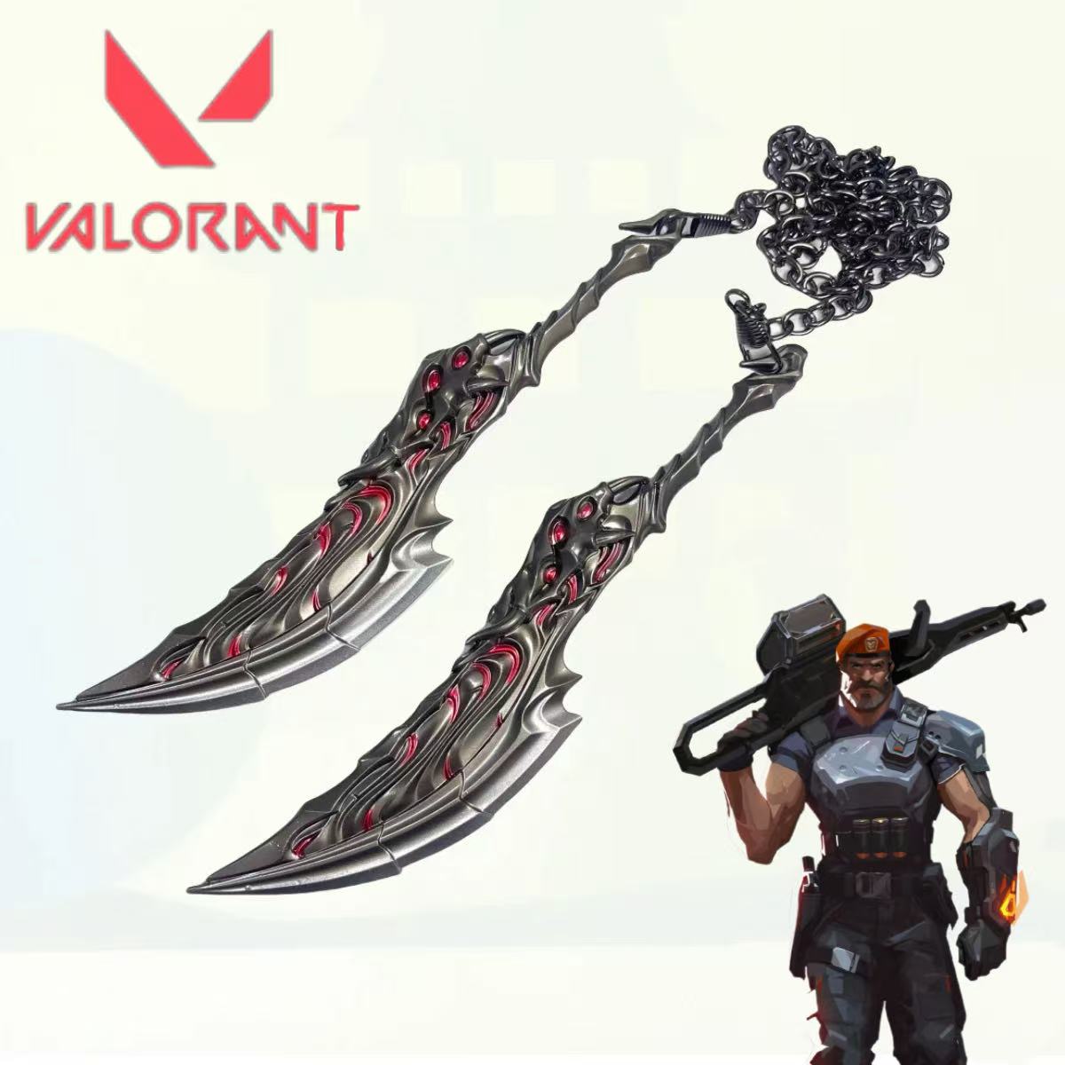 7,1-дюймовый металлический меч – обзор и цена Cosplay Flame Prop