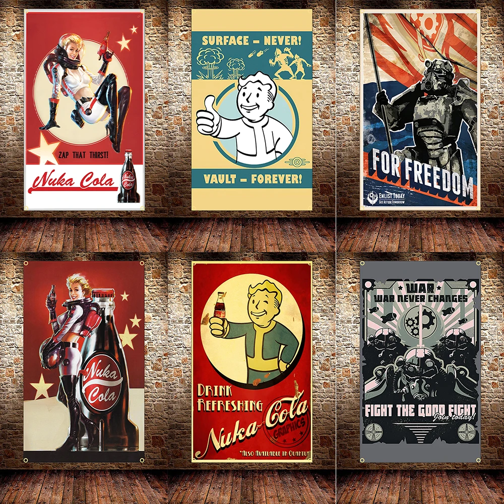 Флаг FLAGDOM 90x150 см (3x5 фу – обзор и цена Fallout Cosplay Prop