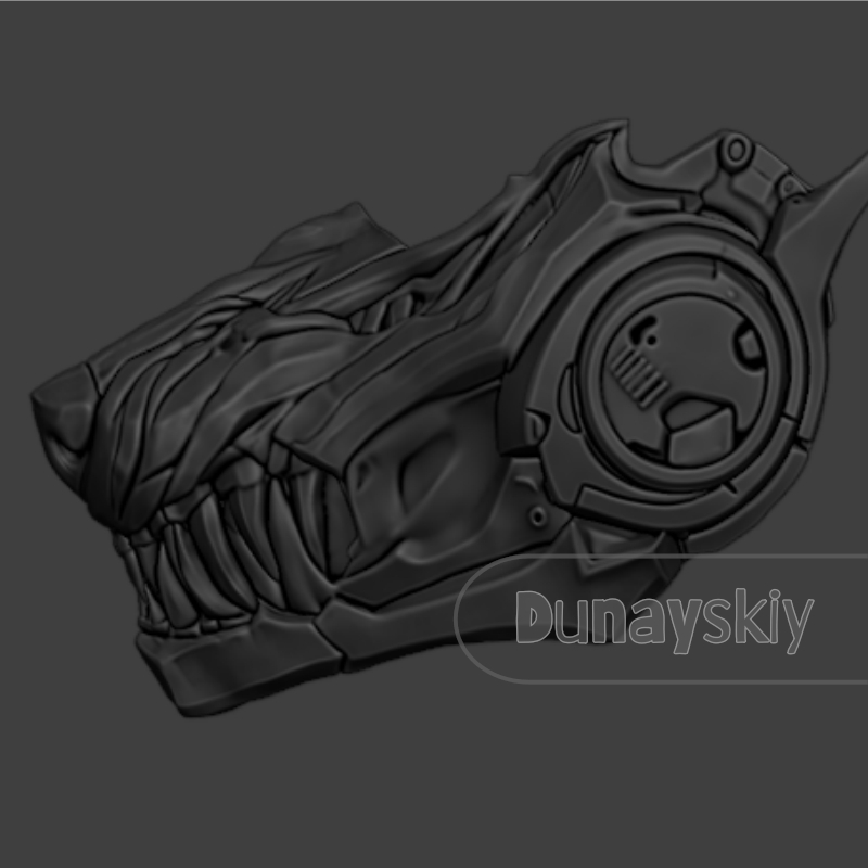 Маска Волка Valko из Love and  – обзор и цена Cosplay Prop 3D Print Settings