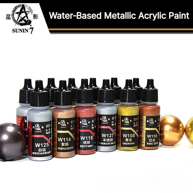 SUNIN 7 W101-124 20 мл Экологи – обзор и цена Metallic Spray Paint