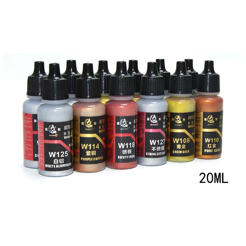 SUNIN 7 W101-124 20 мл Экологи – обзор и цена Metallic Spray Paint