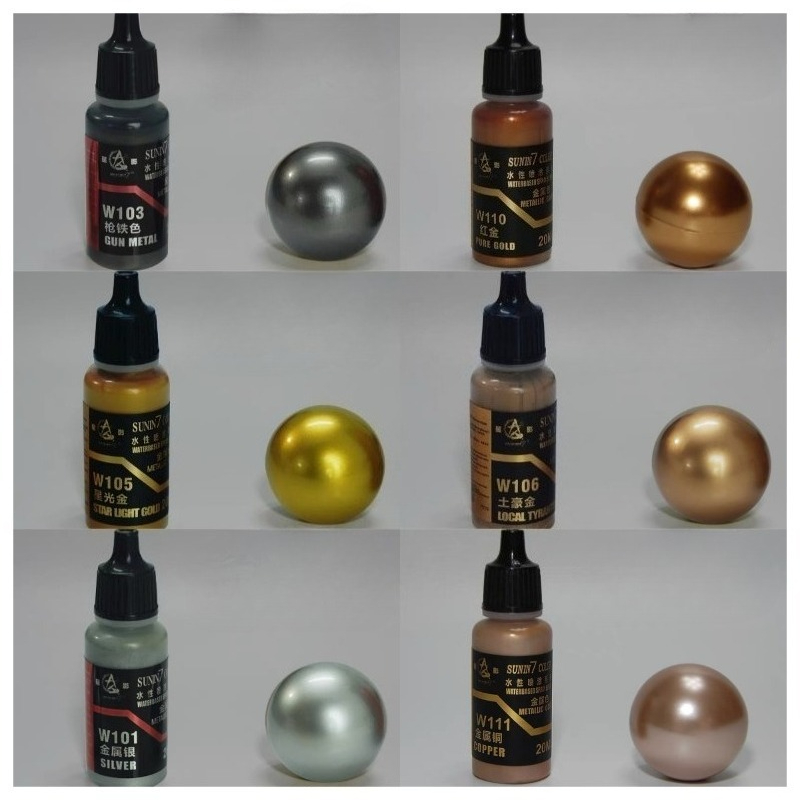 SUNIN 7 W101-124 20 мл Экологи – обзор и цена Metallic Spray Paint