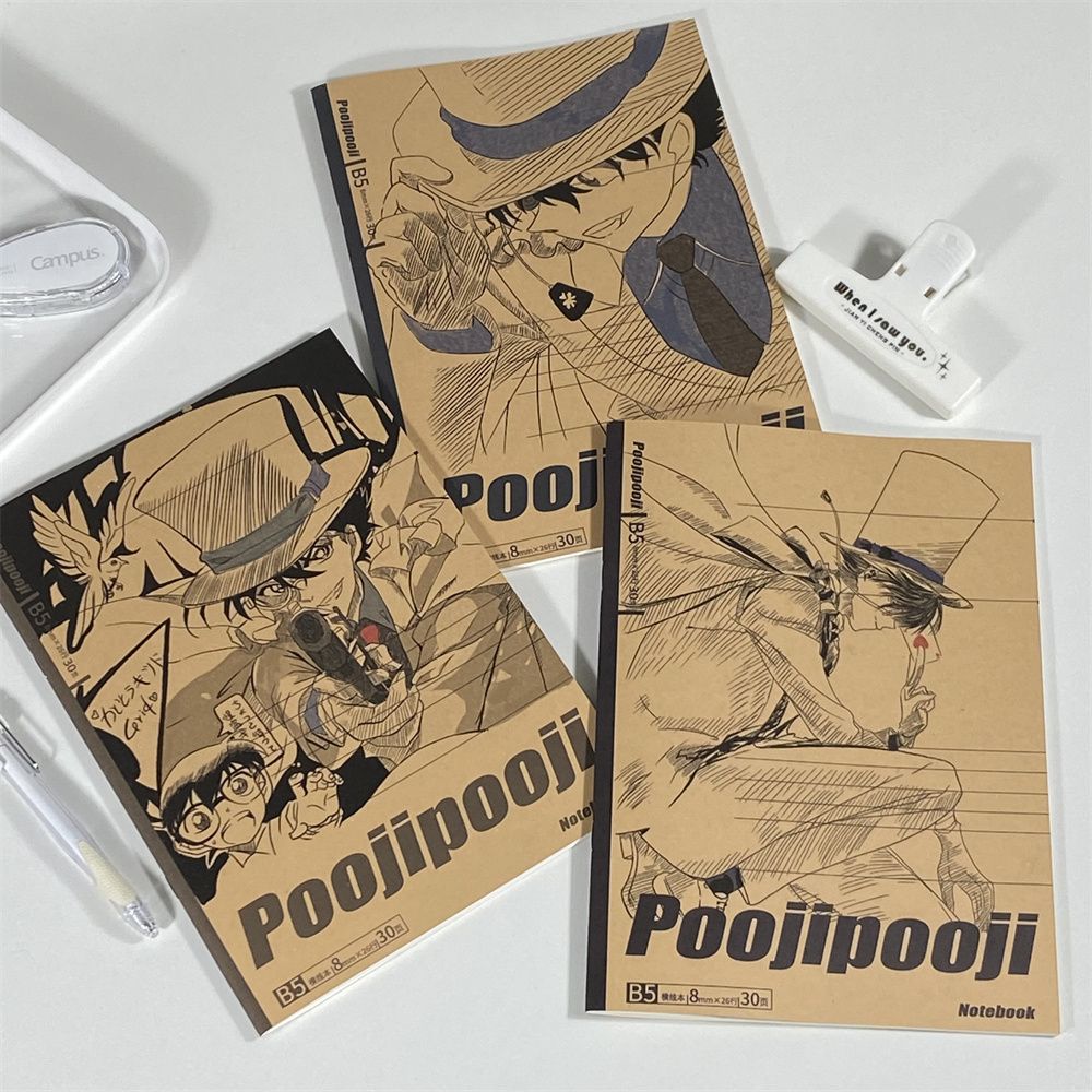 Блокнот в стиле аниме «Детекти – обзор и цена Cosplay Prop Book