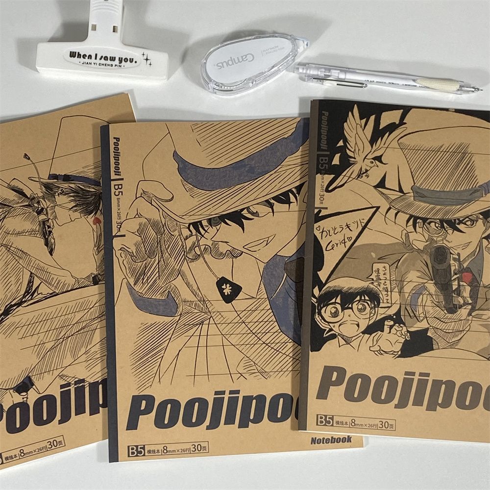 Блокнот в стиле аниме «Детекти – обзор и цена Cosplay Prop Book
