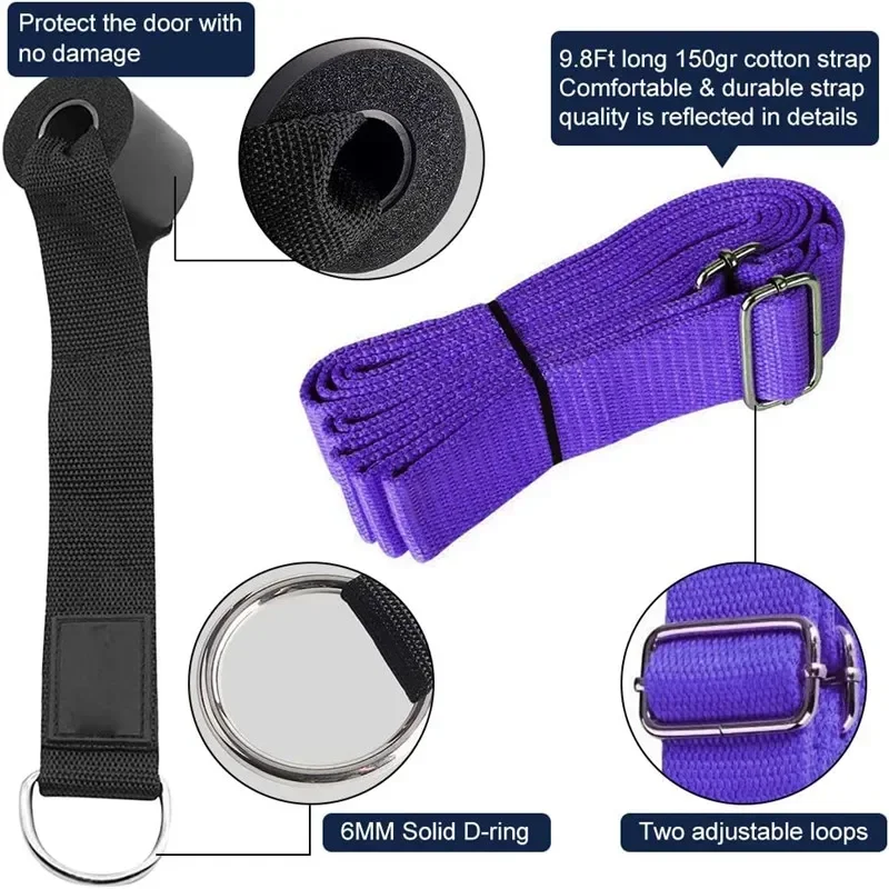 Эластичный ремень для растяжки – обзор и цена D Ring Strap