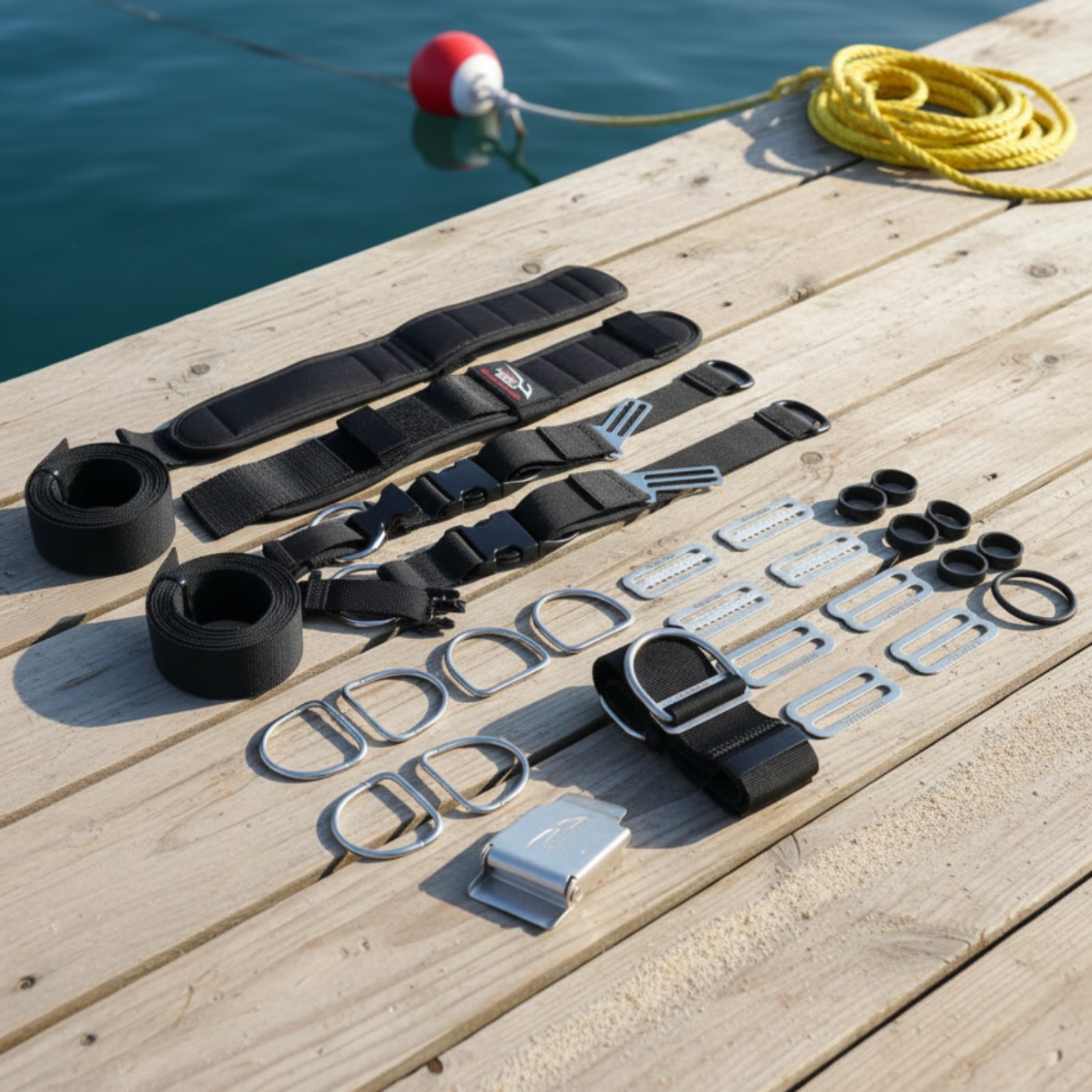 Технический дайверский пояс из – обзор и цена D Ring Strap