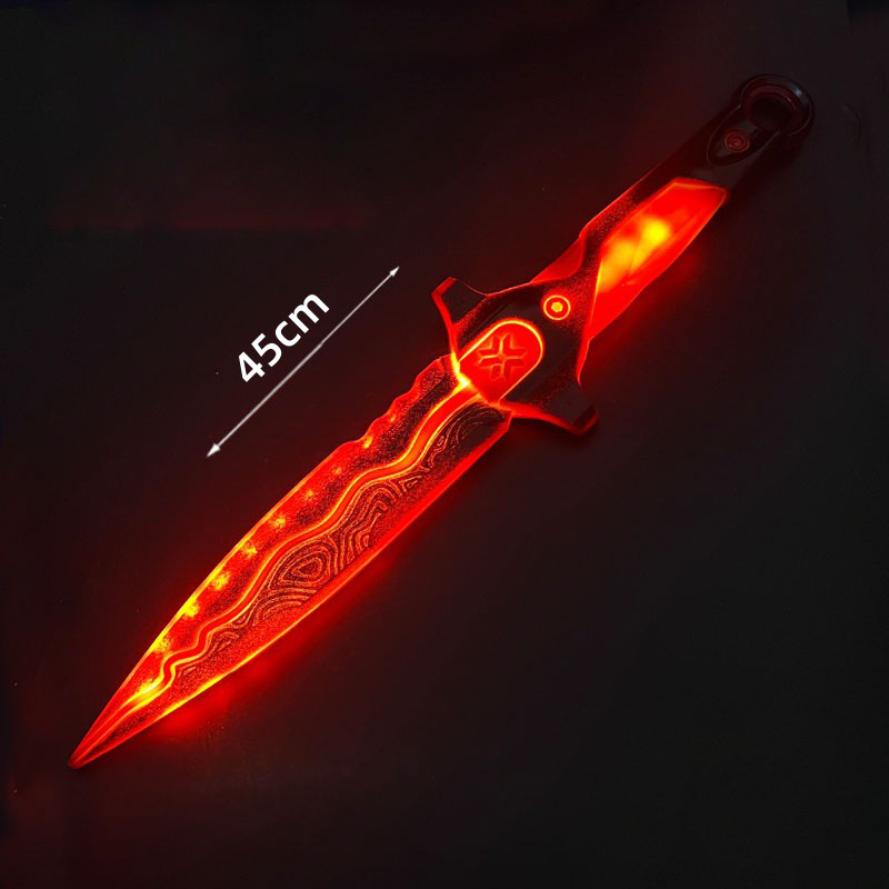 45-сантиметровый акриловый све – обзор и цена Cosplay Prop Dagger