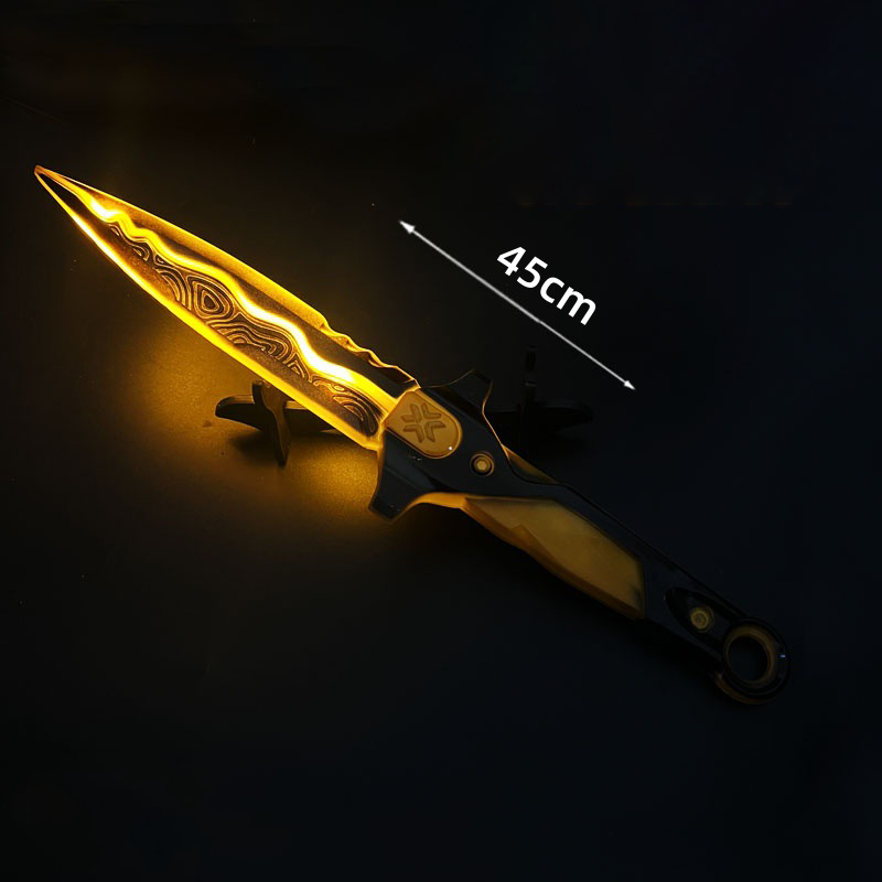 45-сантиметровый акриловый све – обзор и цена Cosplay Prop Dagger