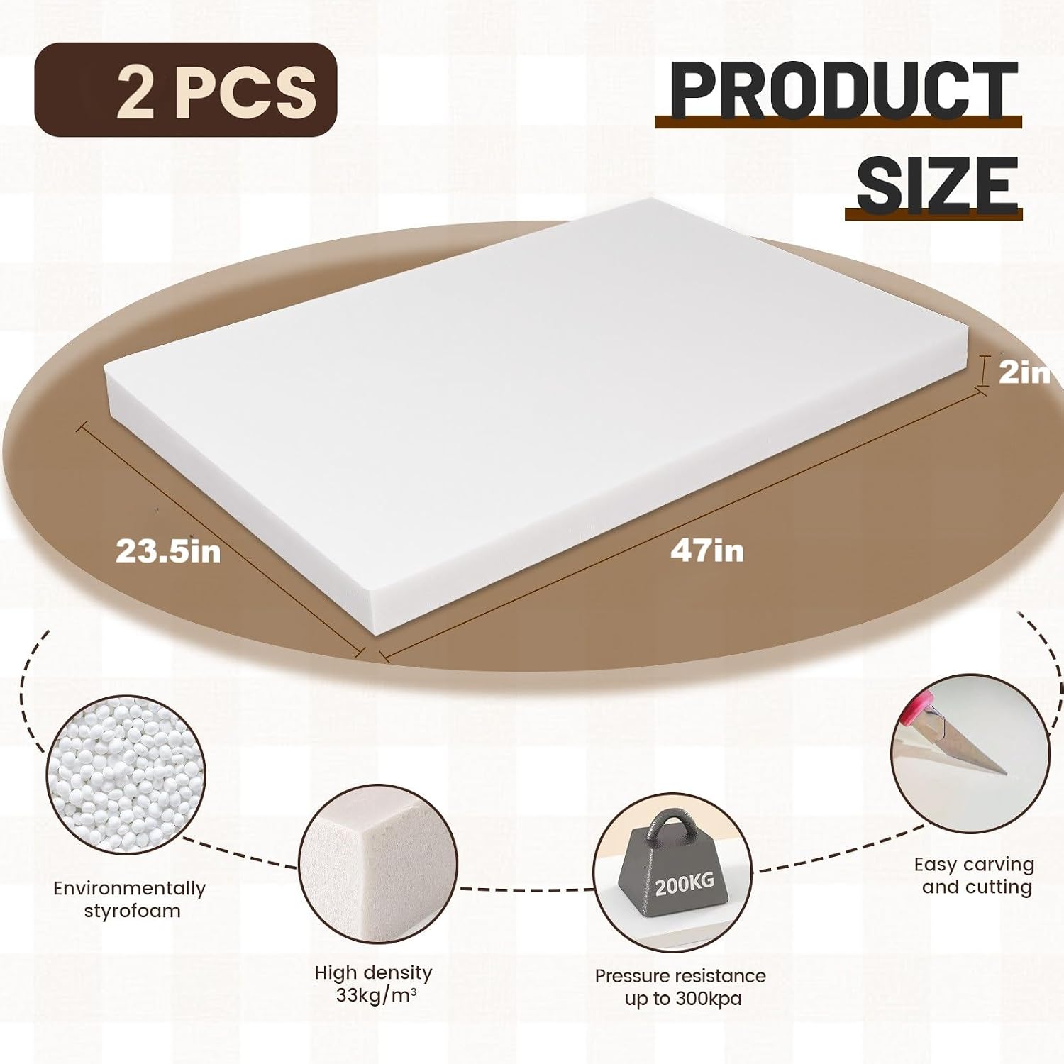 Высокоплотные пенополистирольн – обзор и цена Cosplay Prop Foam Board