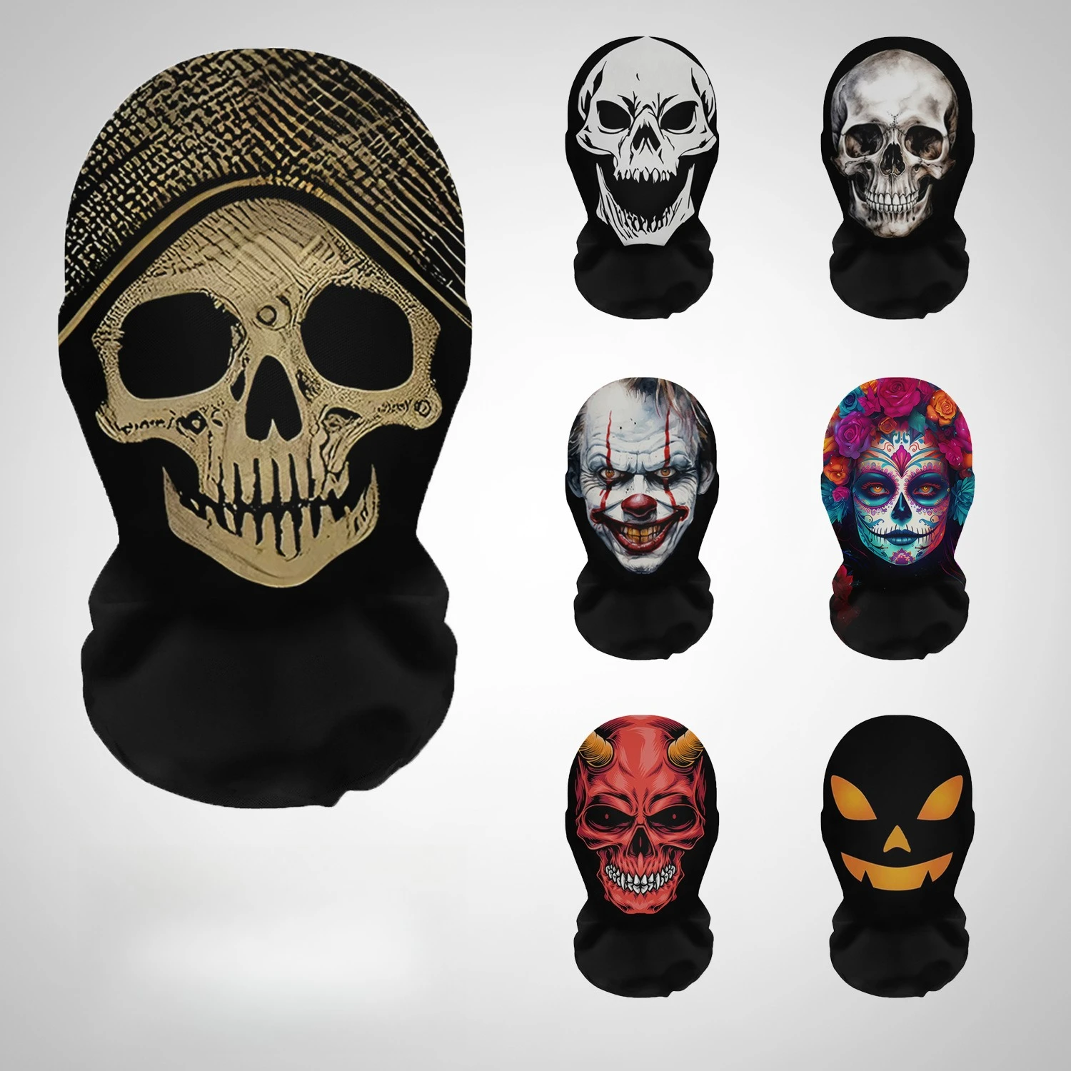 Хэллоуин Террор Маски 3D Печат – обзор и цена Cosplay Prop Patterns