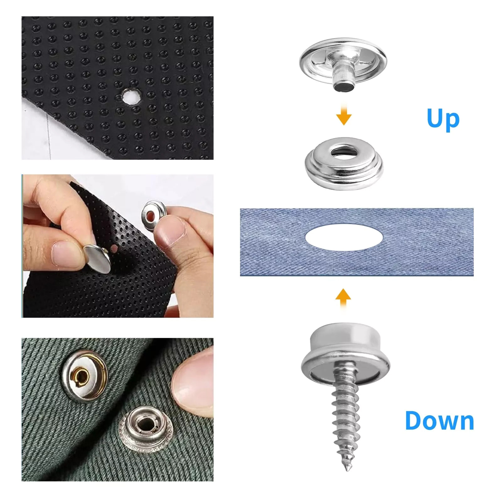 50 комплектов из нержавеющей с – обзор и цена Snap Fastener Set