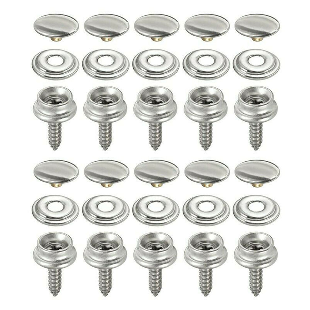 30 шт. защелкивающаяся застежк – обзор и цена Snap Fastener Set
