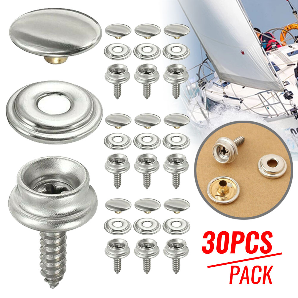 30 шт. защелкивающаяся застежк – обзор и цена Snap Fastener Set